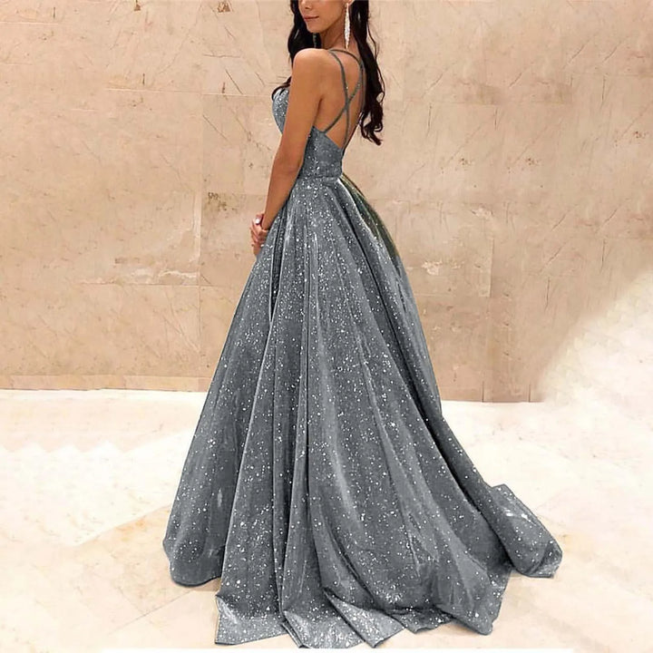 2024 Women's Fashion Sling Slim Dress Evening Dress Elegant Women Formal Dress Long Cocktail Wedding Birthday Club Party Dresses