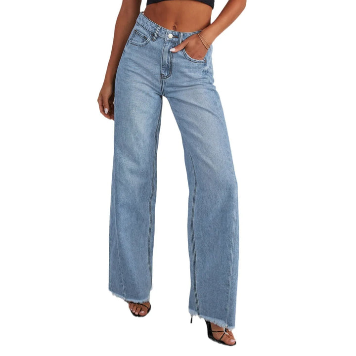 High Waisted Wide Leg Jeans