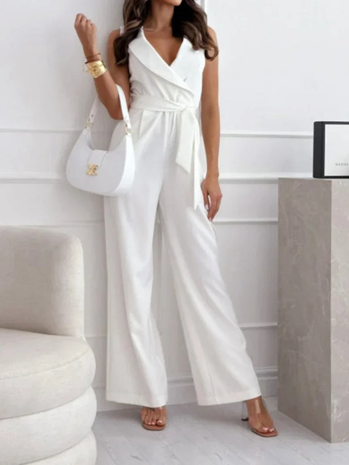 Modern Sleeveless High Waisted One Piece Jumpsuit for Any Occasion