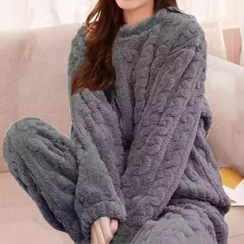 Comfy & Cozy Fleece Pajama Set