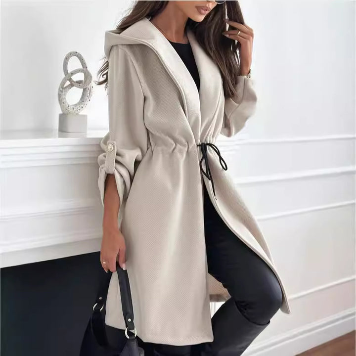 Lightweight Waist Tie Stylish Trench Coat